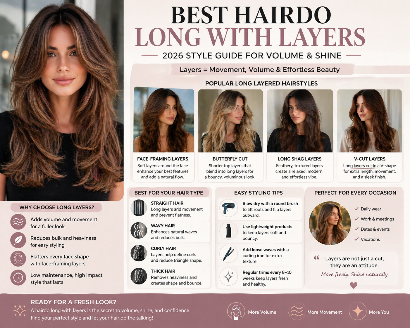 hairdo long with layers