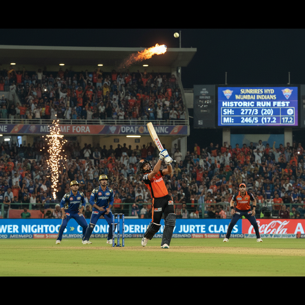 Sunrisers Hyderabad vs Mumbai Indians Match Scorecard